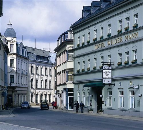 Hotel Wilder Mann Annaberg-Buchholz Exterior photo